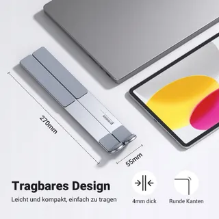 UGREEN Aluminium Laptopstandaard Verstelbaar Ergonomisch 17.3 Inch — miniatuur 2