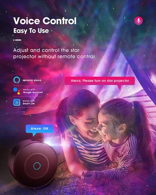 SUPPOU LED Sterrenhemel Projector Smart Galaxy Lamp Alexa WiFi — miniatuur 5