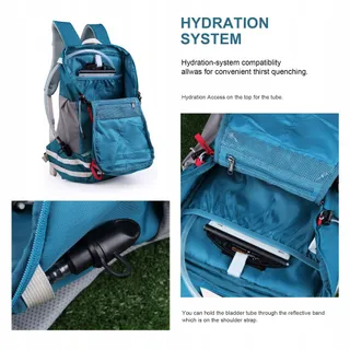 MOUNTAINTOP Wandelrugzak 35L Licht Heren Dames Outdoor — miniatuur 6