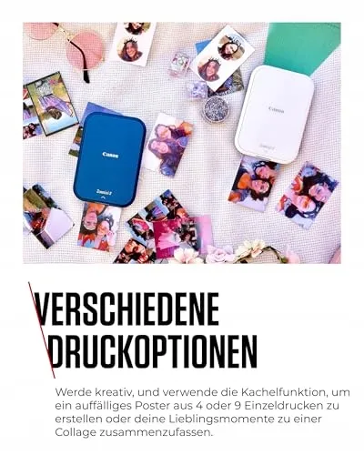 CANON Zoemini 2 Mobiele Fotoprinter Set ZINK 20 Papier 10 Stickers — foto 9