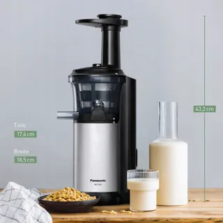 PANASONIC MJ-L500S Slow Juicer Sap Bevroren Ingrediënten Zilver — miniatuur 8