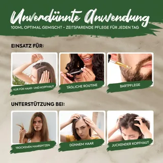 BIO Rozemarijnolie voor Haar 100ml met Hyaluronzuur en Biotine — miniatuur 5