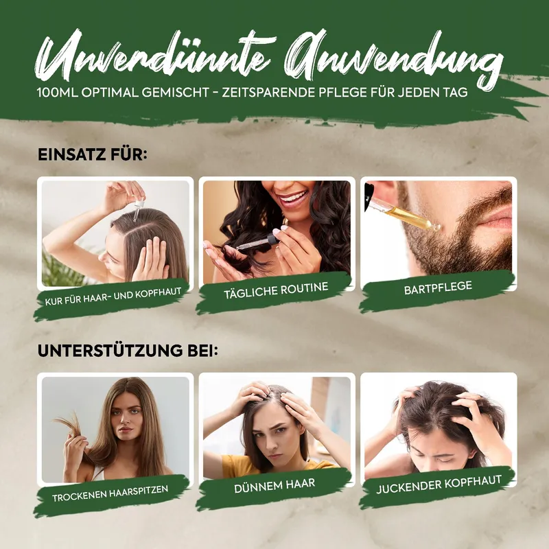 BIO Rozemarijnolie voor Haar 100ml met Hyaluronzuur en Biotine — foto 5