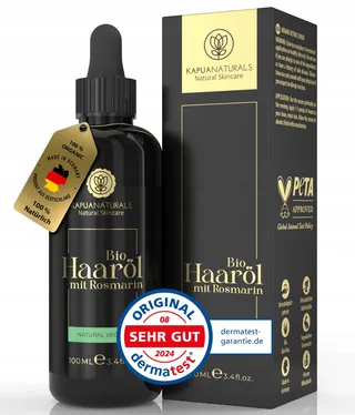 BIO Rozemarijnolie voor Haar 100ml met Hyaluronzuur en Biotine — miniatuur 1