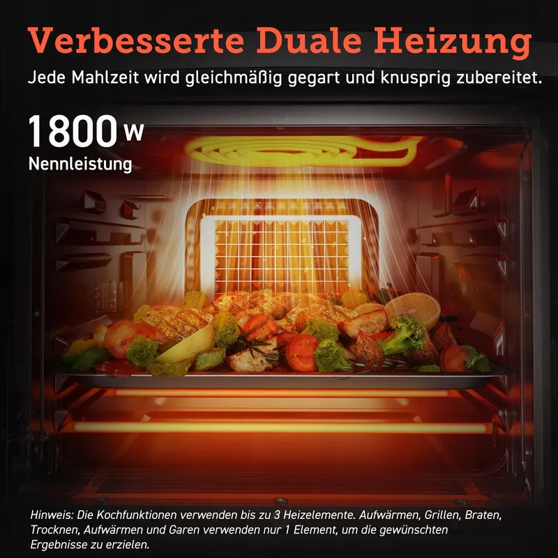 COSORI Heteluchtfriteuse 12L 11 Functies Drogen Bakken Venster XXL — foto 5
