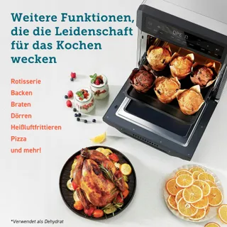COSORI Heteluchtfriteuse 12L 11 Functies Drogen Bakken Venster XXL — miniatuur 3
