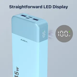 JUOVI Power Bank 20000mAh 35W QC3.0 PD3.0 Blauw — miniatuur 6