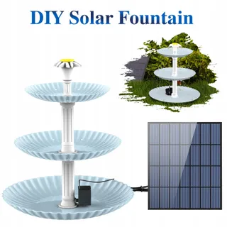 AISITIN Solar Fonteinset 3,5W voor Tuin en Vogelbad — miniatuur 2