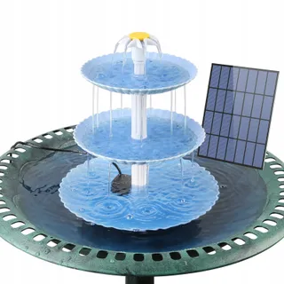 AISITIN Solar Fonteinset 3,5W voor Tuin en Vogelbad — miniatuur 1