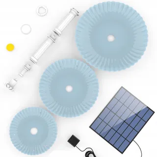 AISITIN Solar Fonteinset 3,5W voor Tuin en Vogelbad — miniatuur 9