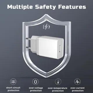 ALOYANI USB Oplader 12W 3 Stuks 2,4A 5V iPhone — miniatuur 7