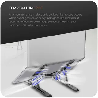BABACOM Opvouwbare Laptopstandaard Verstelbaar Aluminium 10-16 Inch — miniatuur 9