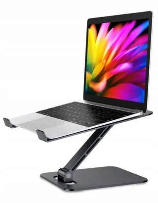 BABACOM Opvouwbare Laptopstandaard Verstelbaar Aluminium 10-16 Inch