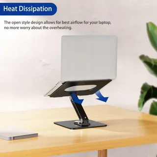 BESIGN LSX7 Laptopstandaard 360° Draaibaar 10-15,6" — miniatuur 6