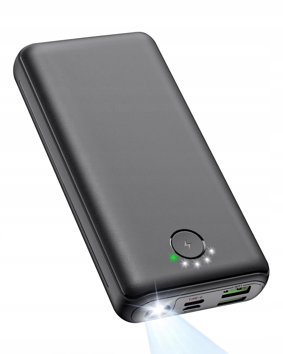 JIGA Powerbank 27000mAh 22W USB C met Zaklamp