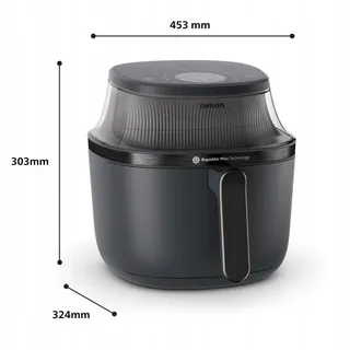 PHILIPS Airfryer 3000 7,2L 16-in-1 RapidAir Plus HomeID — miniatuur 8