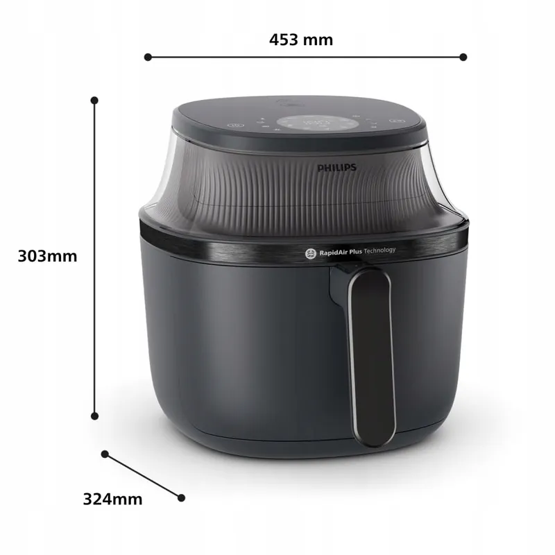 PHILIPS Airfryer 3000 7,2L 16-in-1 RapidAir Plus HomeID — foto 8