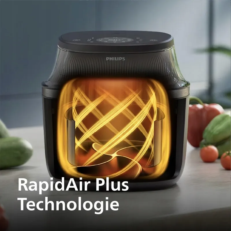 PHILIPS Airfryer 3000 7,2L 16-in-1 RapidAir Plus HomeID — foto 4