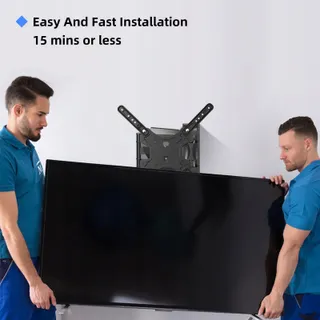 SUPTEK TV Muurbeugel Draaibaar 32-55 Inch 31.8kg VESA 400x400mm — miniatuur 6