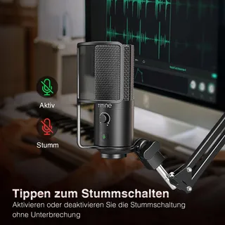 FIFINE USB Microfoon Set Met Dempknop T669PRO1 — miniatuur 3