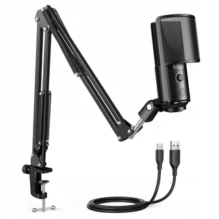 FIFINE USB Microfoon Set Met Dempknop T669PRO1 — miniatuur 1