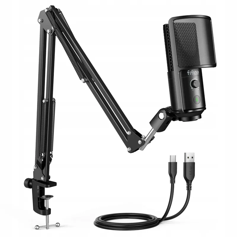 FIFINE USB Microfoon Set Met Dempknop T669PRO1 — foto 1