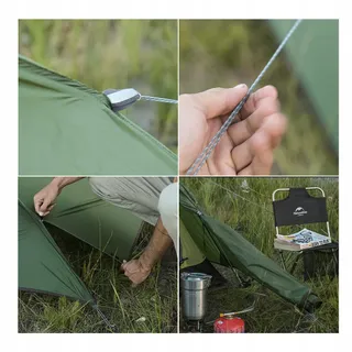 NATUREHIKE Cloud Up 1 Persoons Koepeltent Ultralicht Waterdicht — miniatuur 6