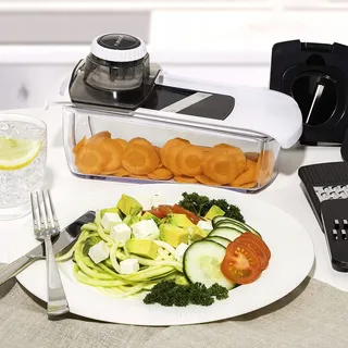 FULLSTAR Mandoline Groentesnijder Komkommerrasp 6-in-1 — miniatuur 2