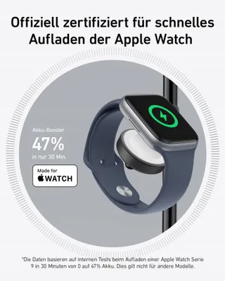 ANKER MagGo 3-in-1 Draadloos Laadstation iPhone AirPods Watch — miniatuur 4