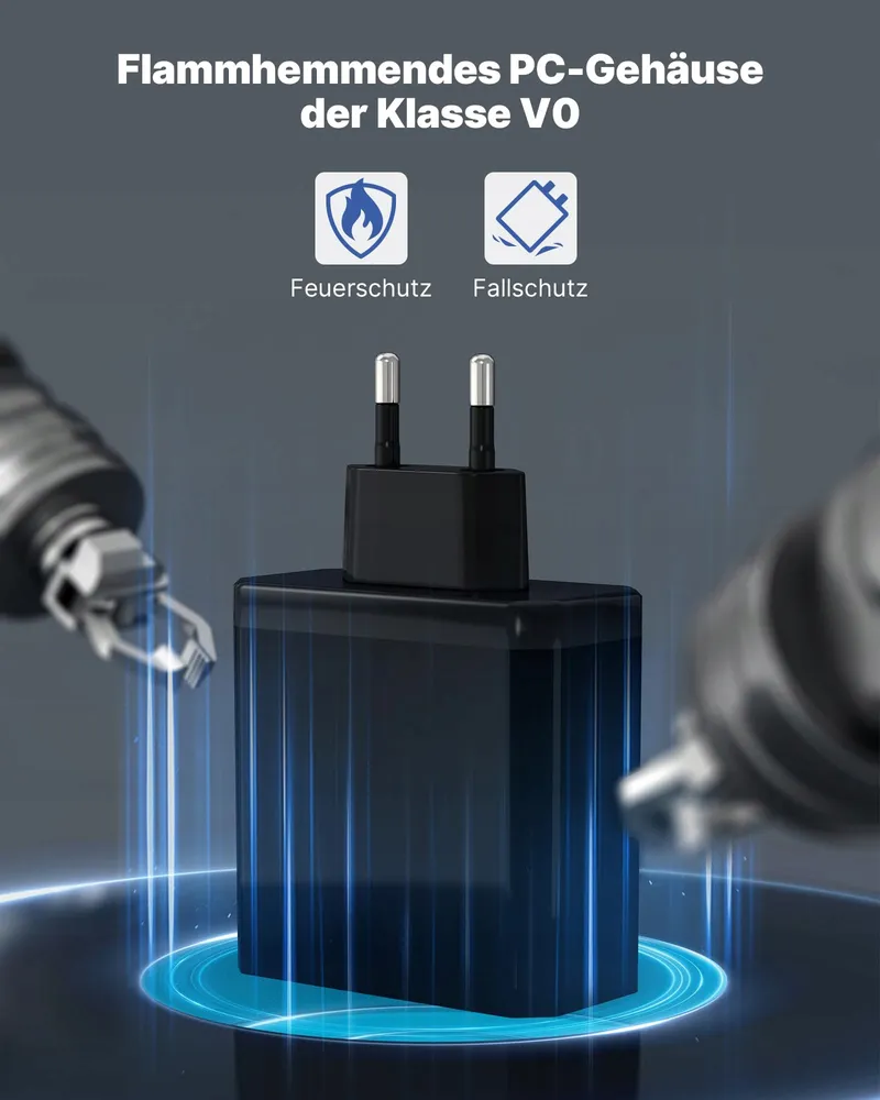USB Lader 6-poorts Snel 33W QC 3.0 Voor iPhone iPad — foto 3