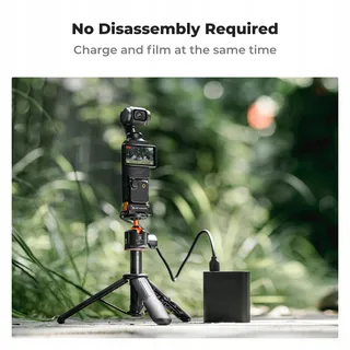 K&F CONCEPT Oplaadstation DJI Osmo Pocket 3 Type-C Arca-Swiss Aluminium — miniatuur 7