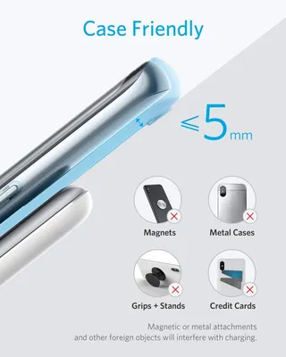 ANKER 313 Draadloze Oplader Qi 10W Snelladen — miniatuur 5