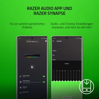 RAZER Leviathan V2 X Gaming Soundbar USB-C Bluetooth RGB Zwart — miniatuur 7
