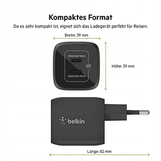 BELKIN USB-C Oplader 45W 2 Poorten Snelladen Power Delivery — miniatuur 5