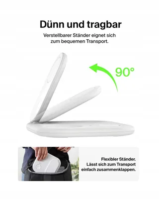 BELKIN BoostCharge 3-in-1 Qi2 15W MagSafe iPhone Watch AirPods — miniatuur 5
