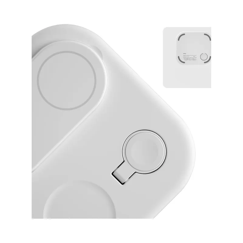 BELKIN BoostCharge 3-in-1 Qi2 15W MagSafe iPhone Watch AirPods — foto 10