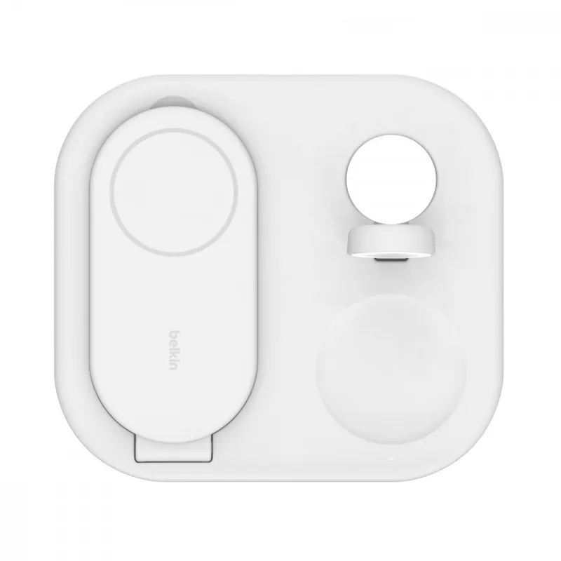 BELKIN BoostCharge 3-in-1 Qi2 15W MagSafe iPhone Watch AirPods — foto 16