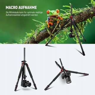 NEEWER Statief 184cm Aluminium Kogelkop Arca Plaat — miniatuur 4