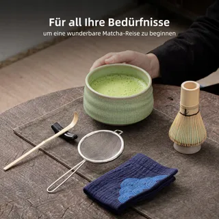 TEANAGOO Matcha Set 7-delig Garde Zeef Kom — miniatuur 2