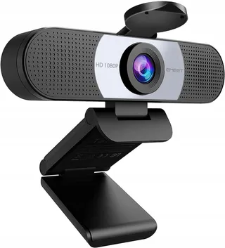 EMEET Webcam Full HD 1080P met Lensdop Dubbele Microfoon