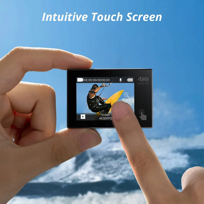 AKASO Actiecamera 4K 20MP WiFi Waterdicht Ultra HD EIS Stabilisatie — foto 5