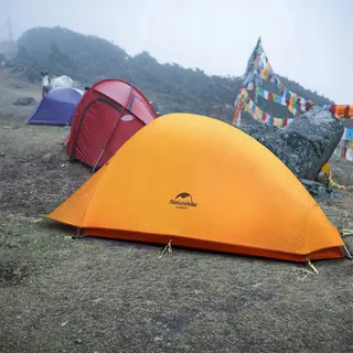 NATUREHIKE Cloud Up 1 Koepeltent Ultralicht Oranje — miniatuur 8