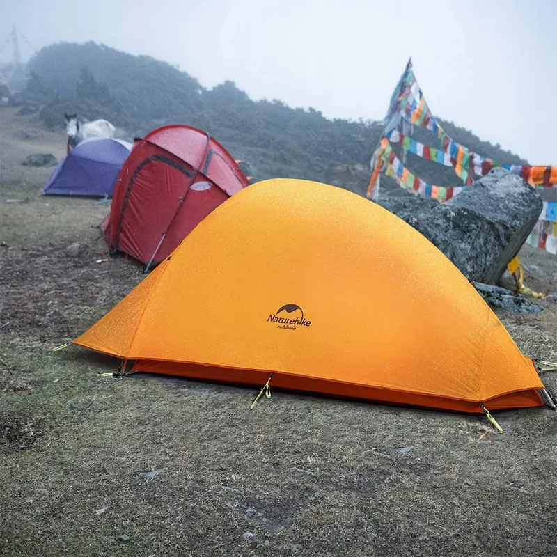 NATUREHIKE Cloud Up 1 Koepeltent Ultralicht Oranje — foto 8