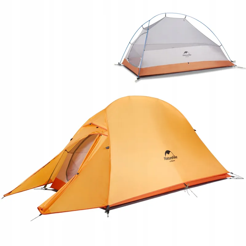 NATUREHIKE Cloud Up 1 Koepeltent Ultralicht Oranje — foto 1