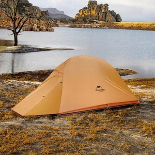 NATUREHIKE Cloud Up 1 Koepeltent Ultralicht Oranje — miniatuur 9