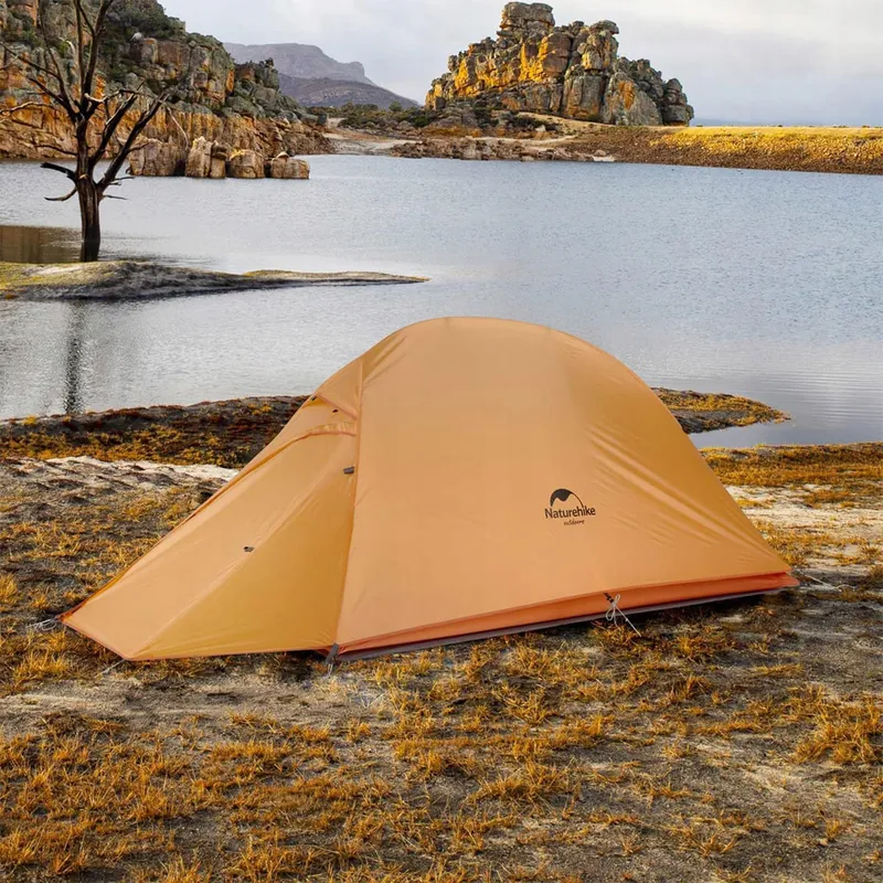 NATUREHIKE Cloud Up 1 Koepeltent Ultralicht Oranje — foto 9