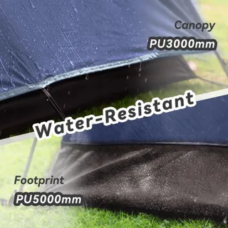FORCEATT Tent 2-4 Personen Waterdicht 3-4 Seizoenen — miniatuur 3