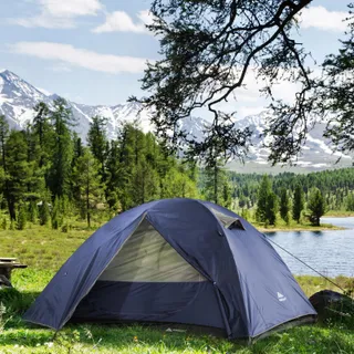 FORCEATT Campingtent 3 Personen Waterdicht Ultralicht Trekking — miniatuur 7