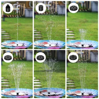AISITIN Solar Fontein Buiten 2.8W Paneel DIY Tuinpomp Vijver — miniatuur 7