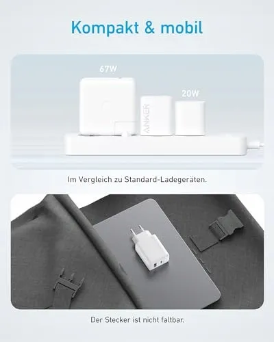 ANKER 20W USB C Oplader iPad Snelladen iPhone 150cm Kabel — foto 5